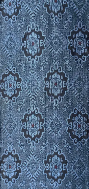 7069: 1970's Japanese Pongee Silk Ohshima Tsumugi, 38 inches
