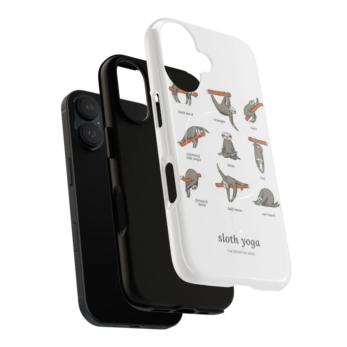 Adorable Three-Toed Sloth Yoga Phone Case