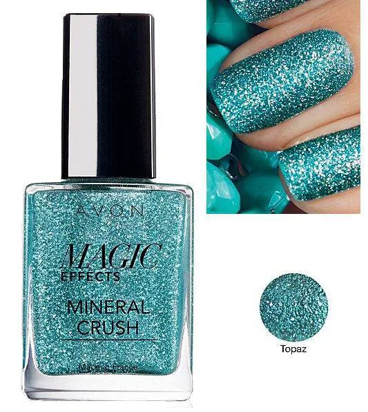 Avon Mark. Nail Style Studio Mineral Crush Nail Enamel - 10ml