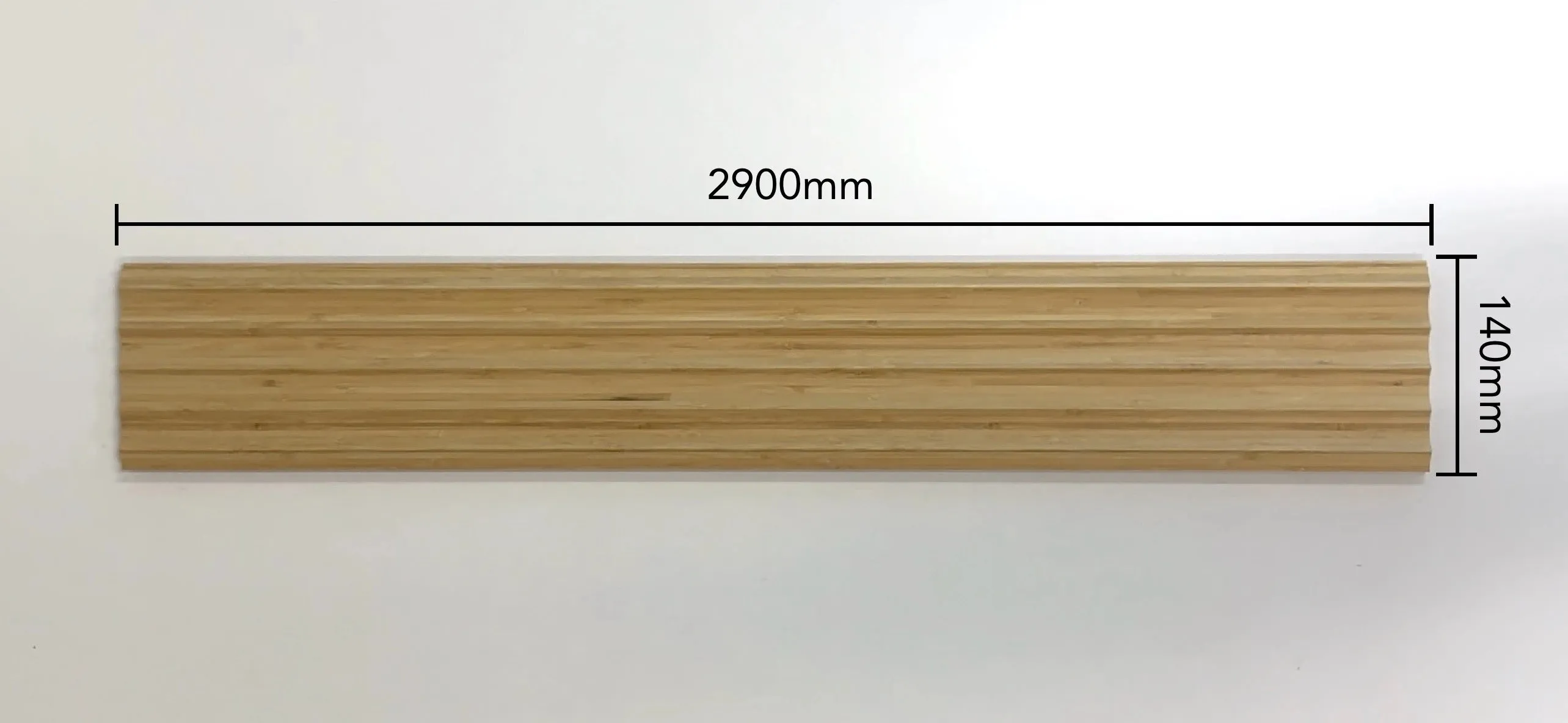 Bamboo Interior Lining Board Natural 140x15mm 2.9m