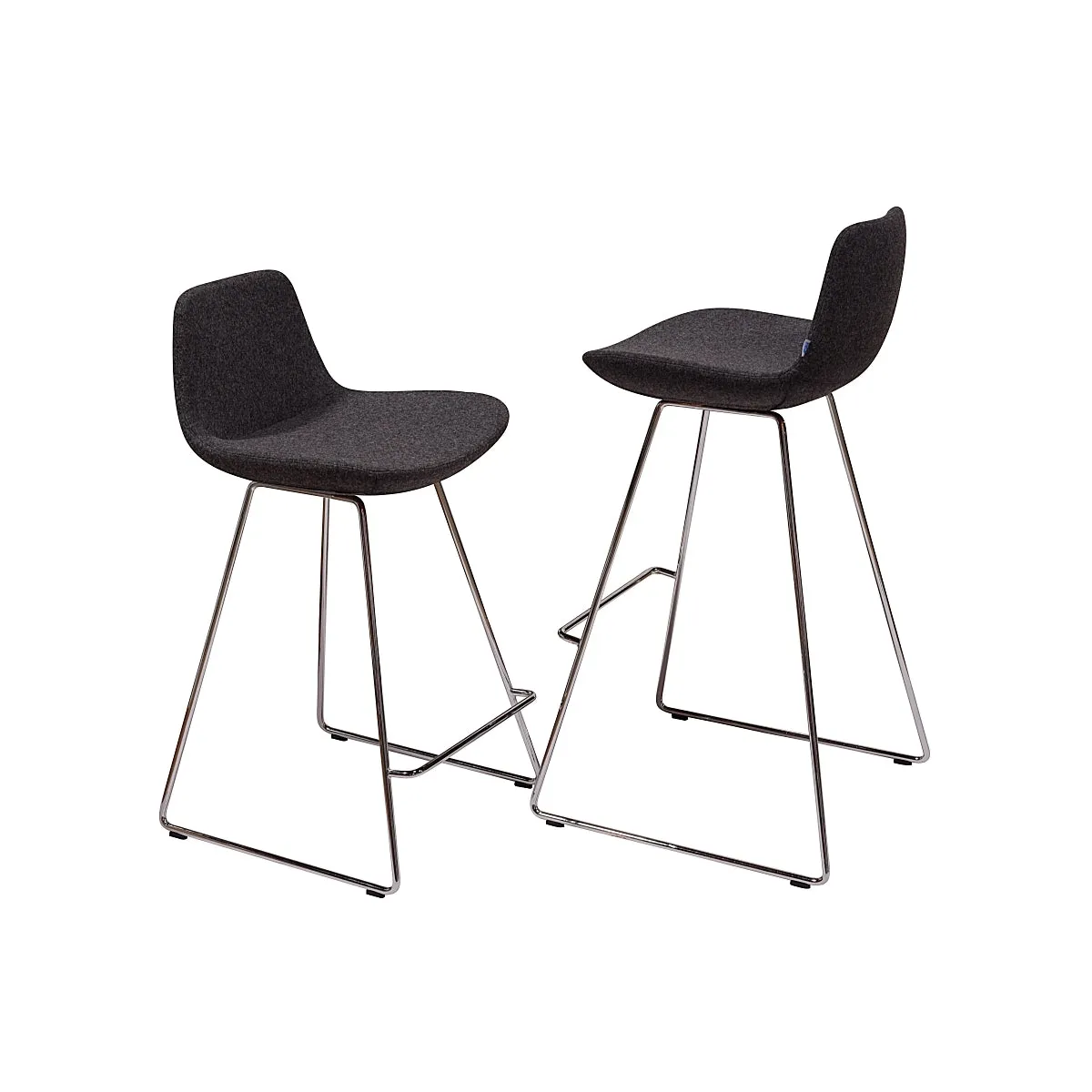 B&T Pera Bar Stool - Sled  Base