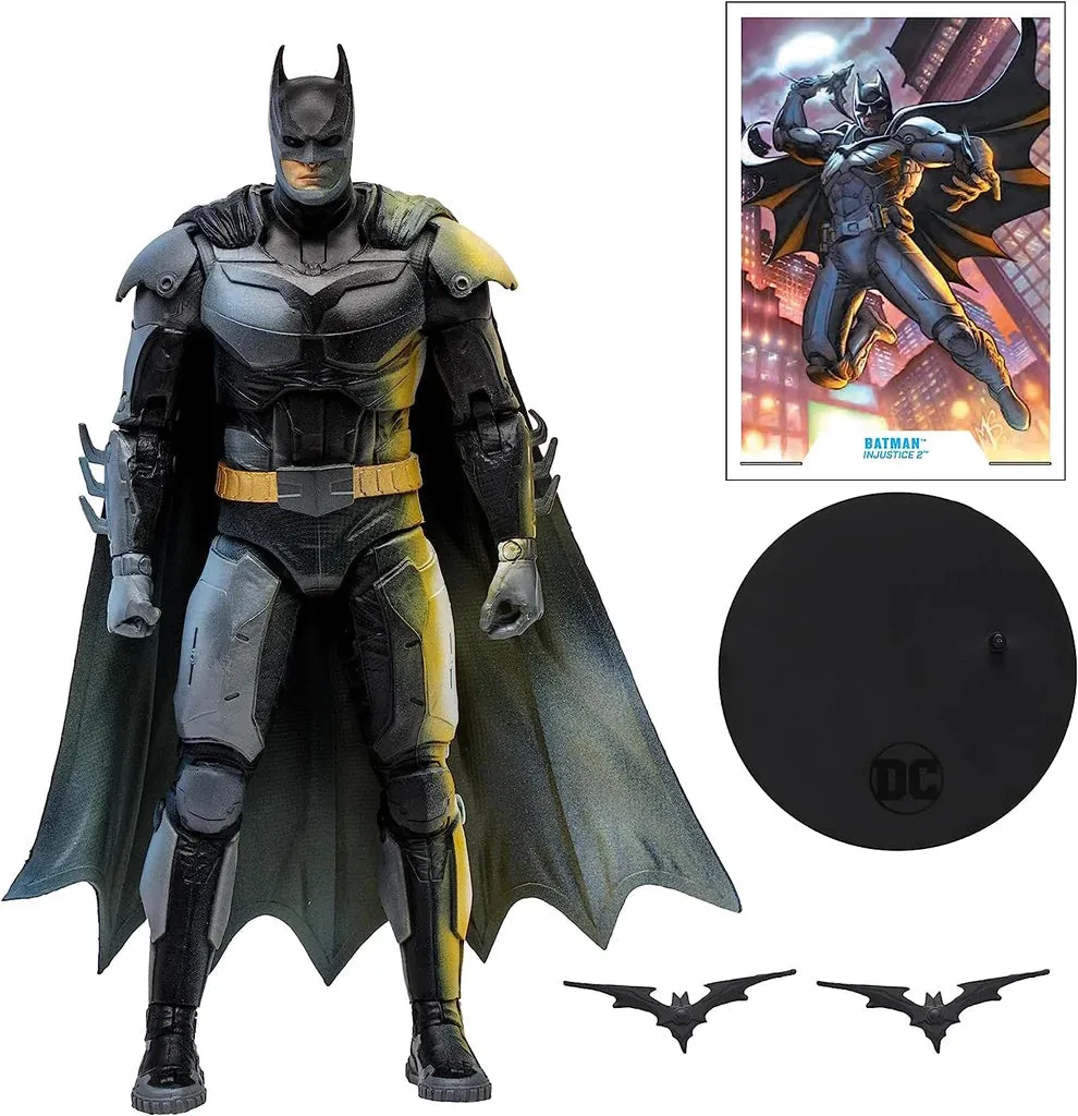 DC Multiverse - Injustice 2 - Supergirl, Batman, Dr Fate Gold Label Action Figure 3-Pack (15748) LOW STOCK