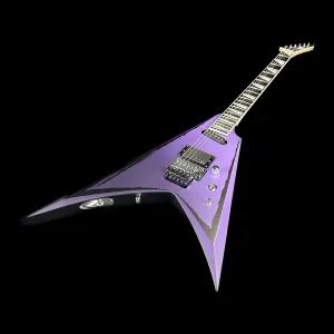 Demo ESP Custom Shop Alexi Ripped Purple Fade Satin w/ Ripped Pinstripes w/case