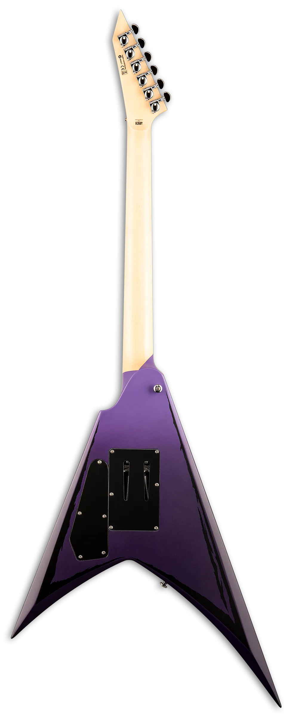 ESP LTD Alexi Ripped Purple Fade Satin w/case