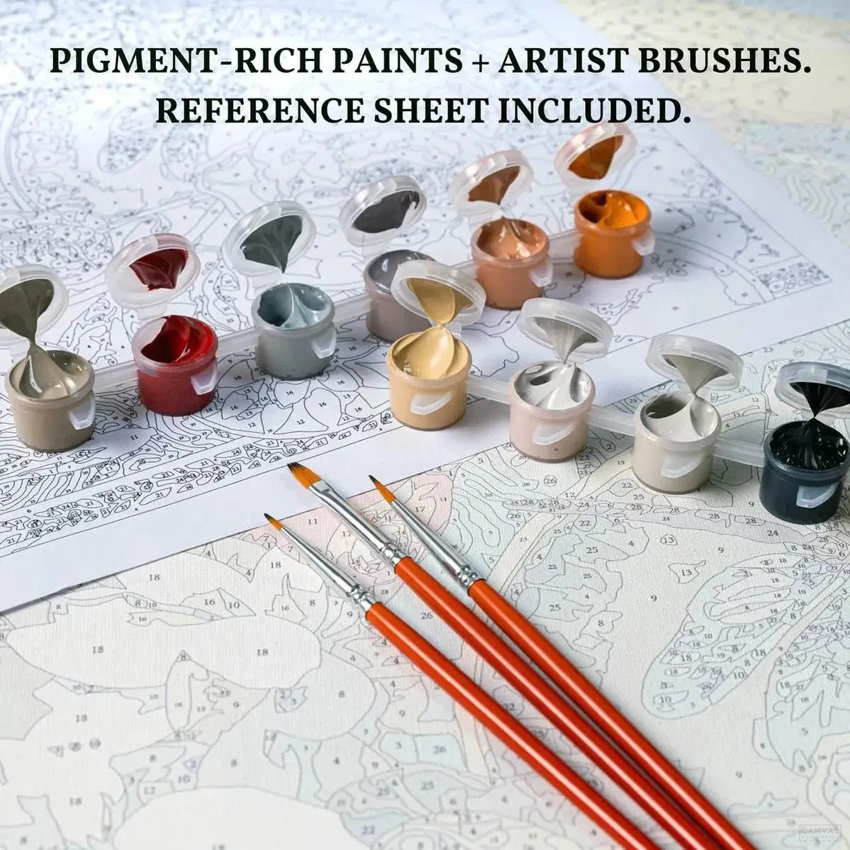 Exotic Landscape - Paint by Numbers