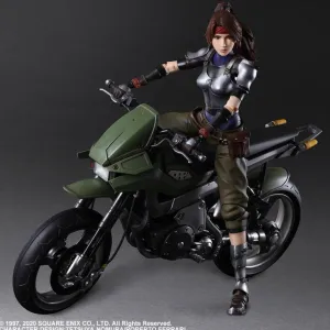 Final Fantasy VII Remake Play Arts Kai Jessie & Motorcycle Set