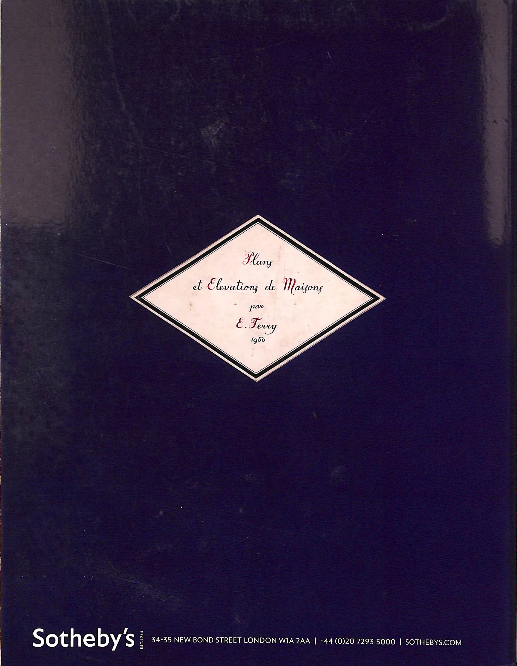 From The Collection Of Prince And Princess Henry De La Tour D'Auvergne Lauraguais 2012 Sotheby's London