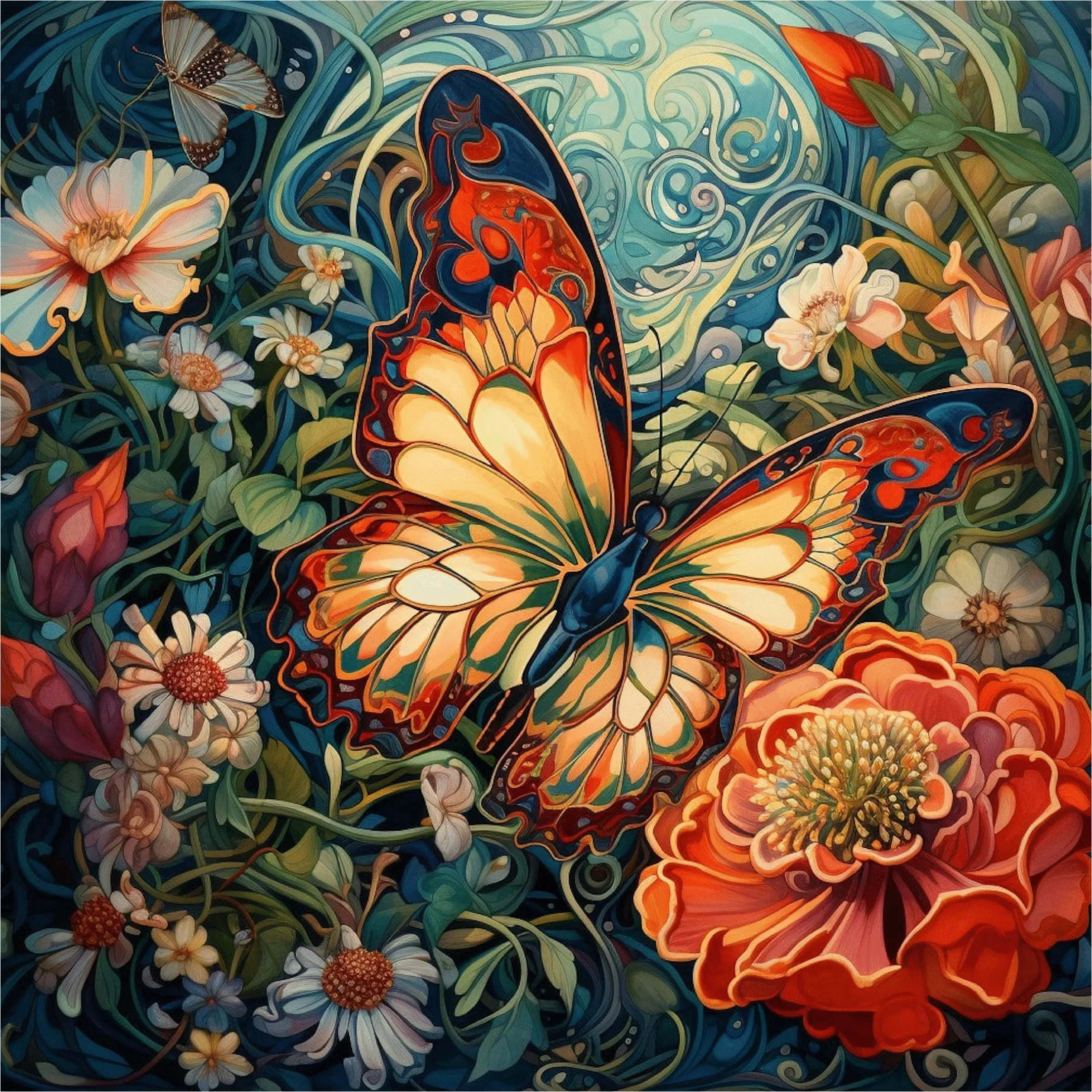 Garden Wings (475 Piece Wooden Jigsaw Puzzle)
