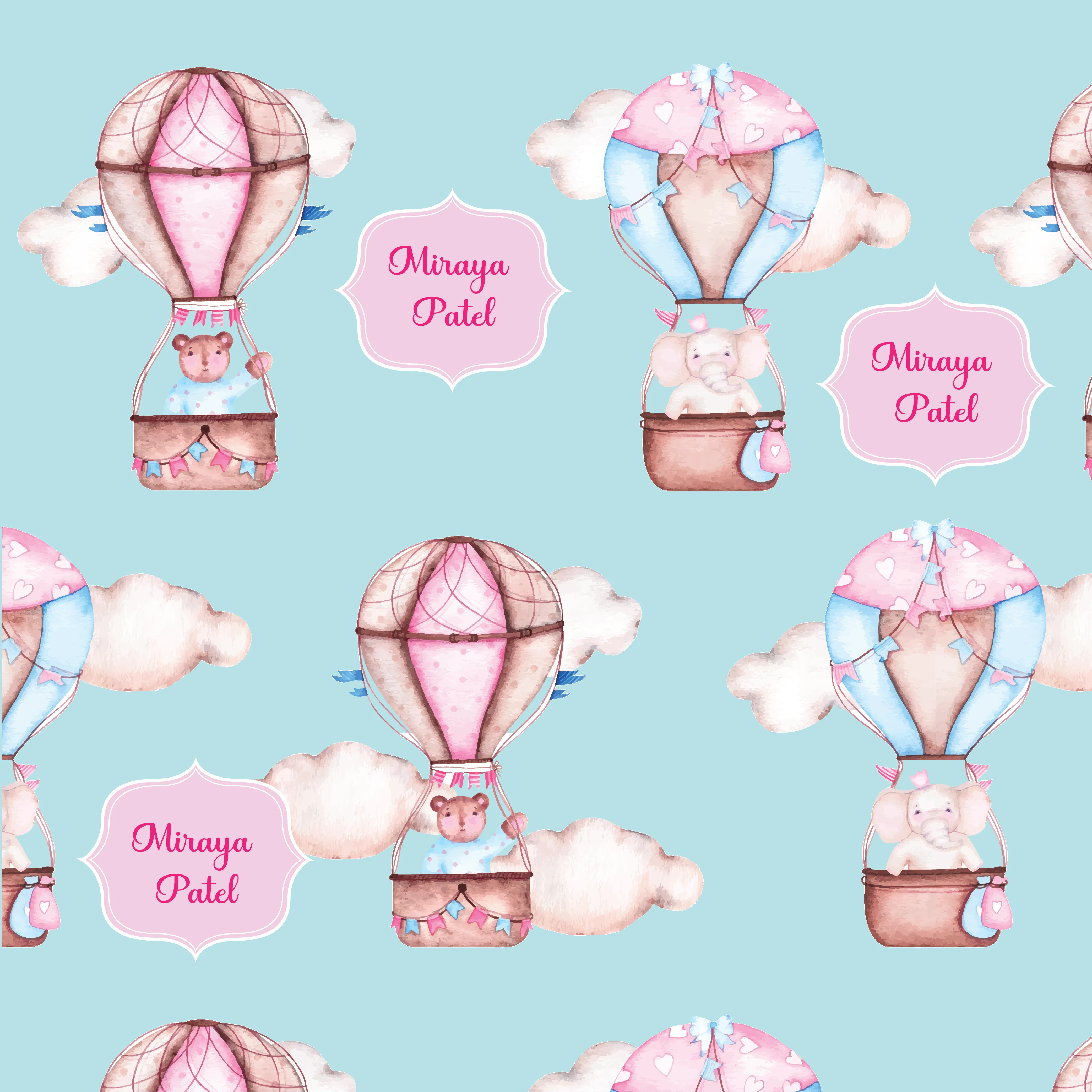 Gift Wrapping  Paper -Sky High