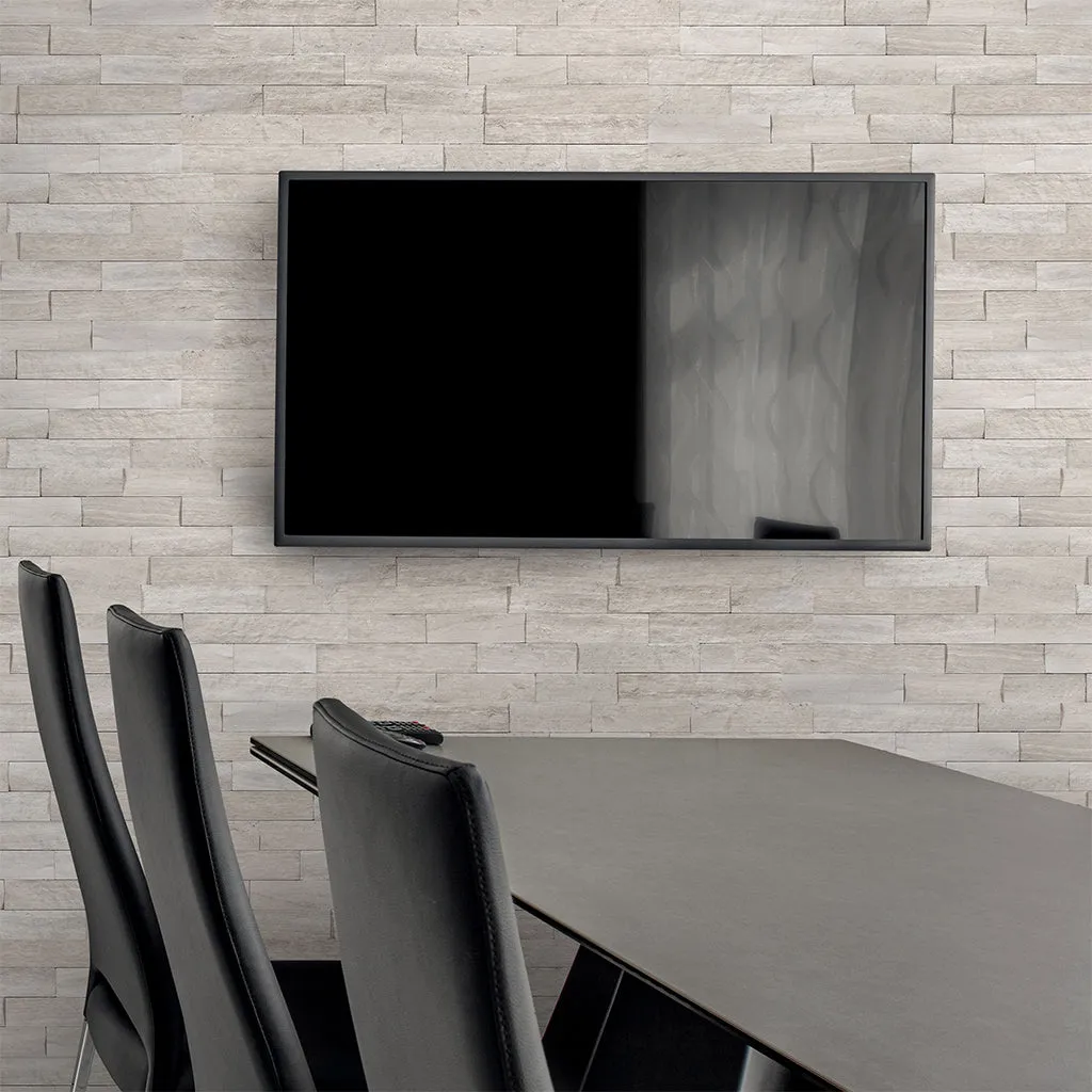 Haisa Light Blue Splitface, 6" x 24" Ledger Panel - Stacked Natural Stone