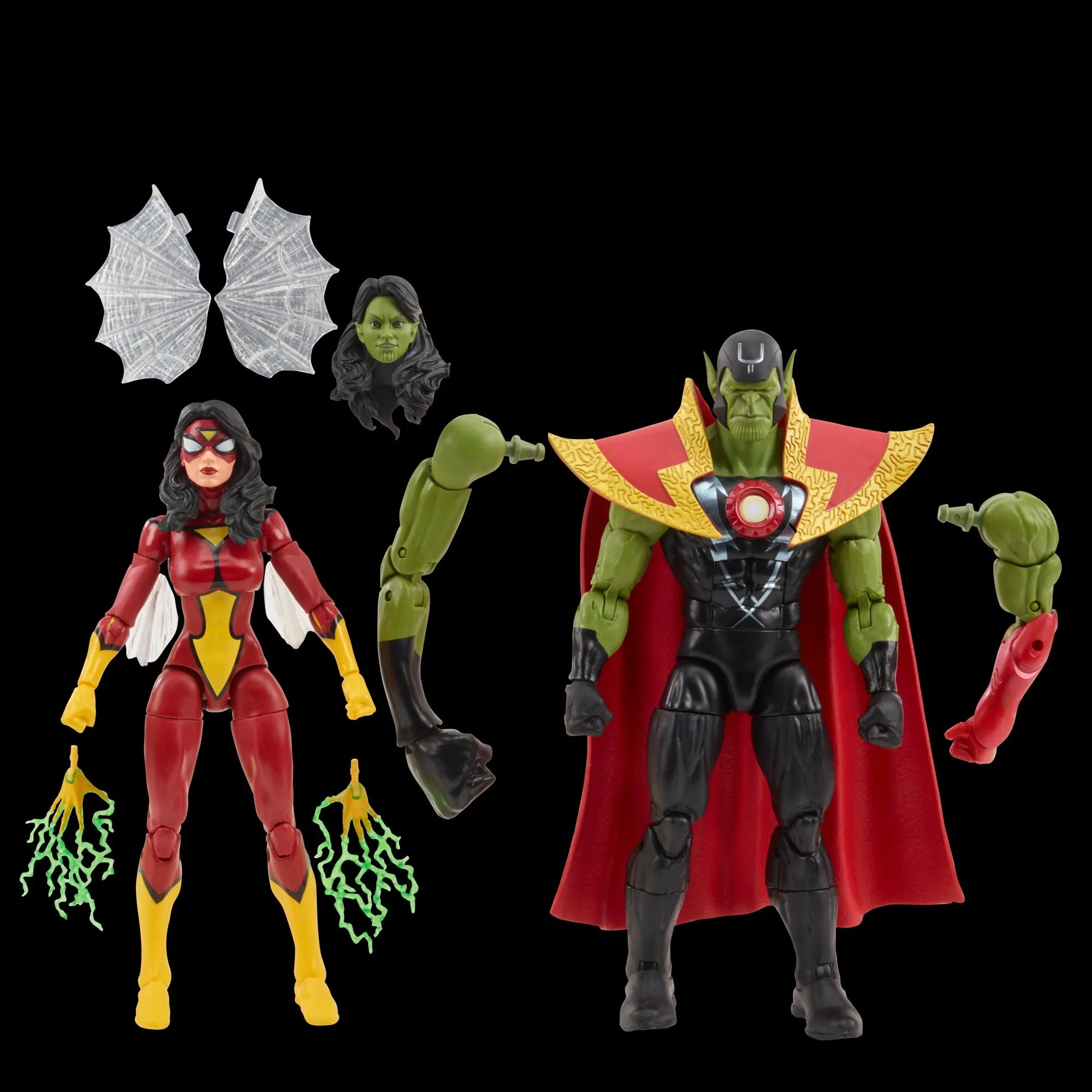 Hasbro Marvel Legends Series Skrull Queen and Super-Skrull - Presale