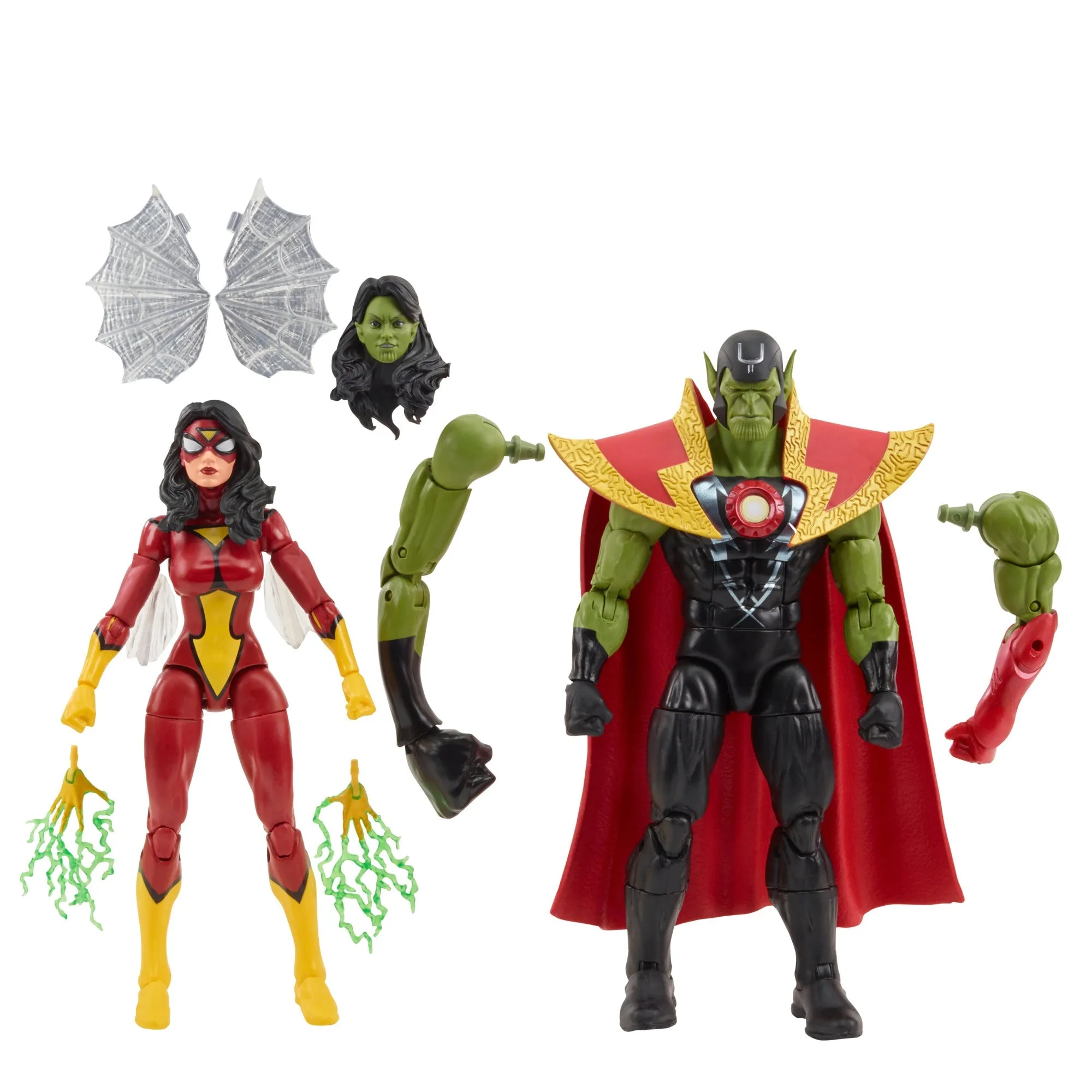 Hasbro Marvel Legends Series Skrull Queen and Super-Skrull - Presale