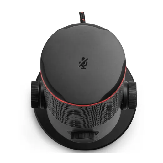 JBL Quantum Stream Studio Quad pattern premium USB microphone for streaming, recording and gaming.