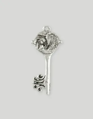 Mermaid Key, 52x23mm, (1pc)