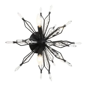 Orbital 311S04CB 4-Light Semi-Flush - Carbon