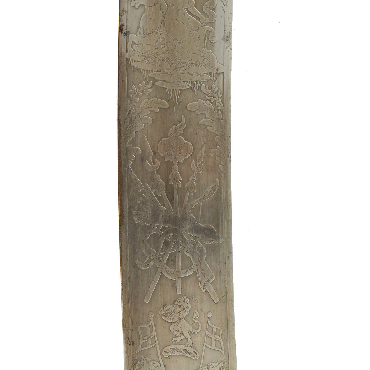 Original British East India Company Named Pattern 1796 Naval Officer Saber by Osborn & Gunby - Circa 1810