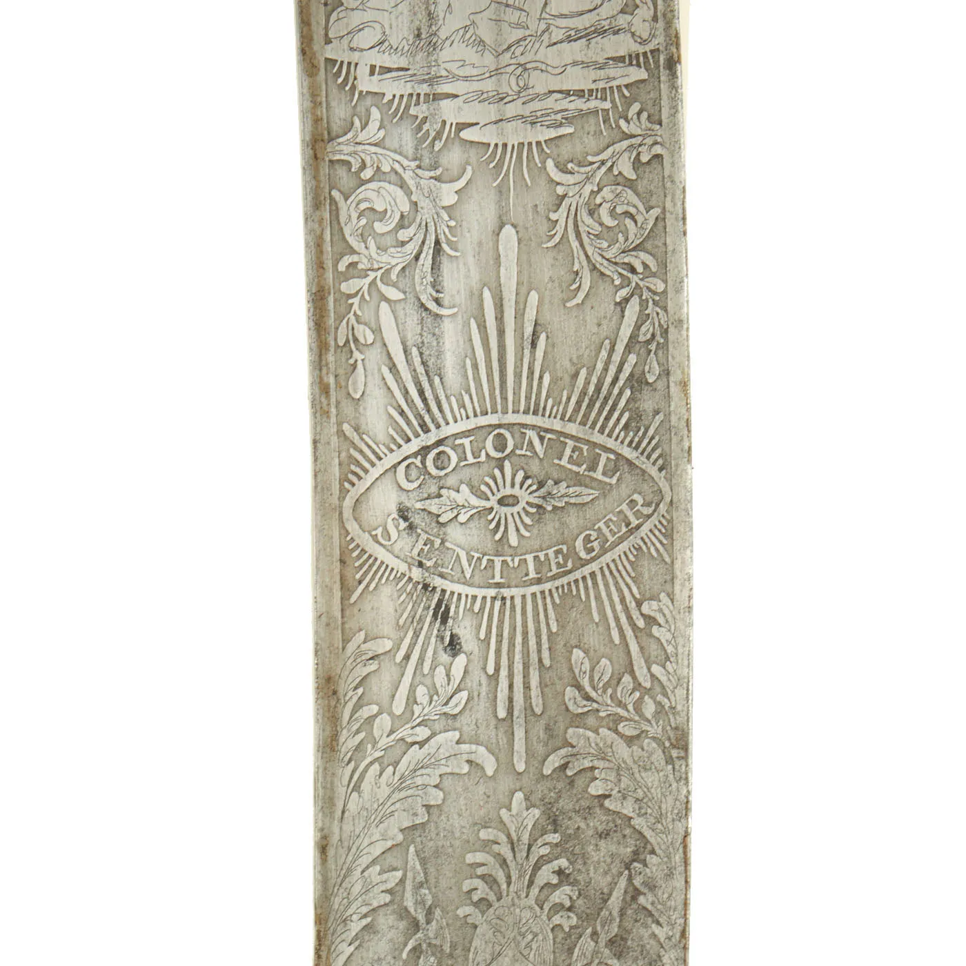 Original British East India Company Named Pattern 1796 Naval Officer Saber by Osborn & Gunby - Circa 1810