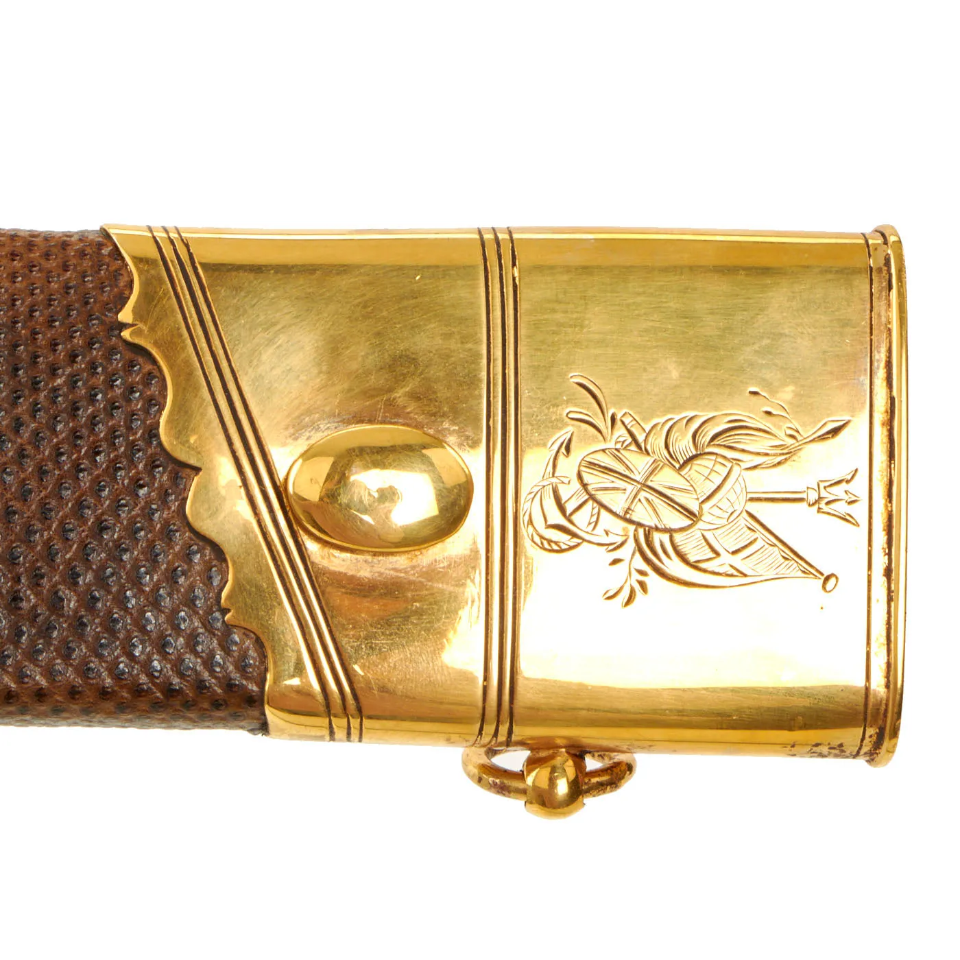 Original British East India Company Named Pattern 1796 Naval Officer Saber by Osborn & Gunby - Circa 1810