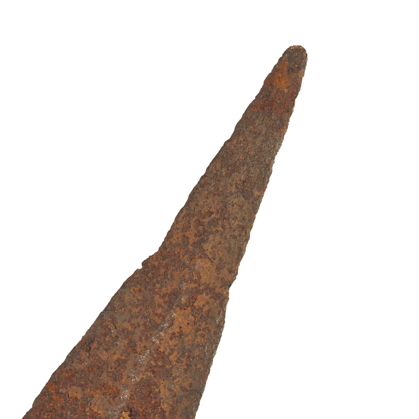 Original Central African 19th Century Mangbetu Tribe Trumbash Throwing Knife and Sape Dagger / Short Sword Lot - 2 items