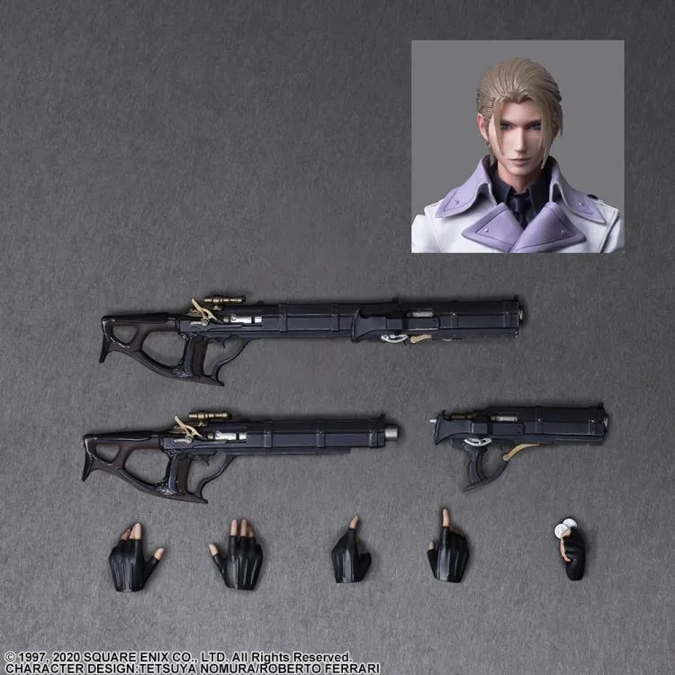 Play Arts Kai Rufus Shinra from Final Fantasy VII Remake