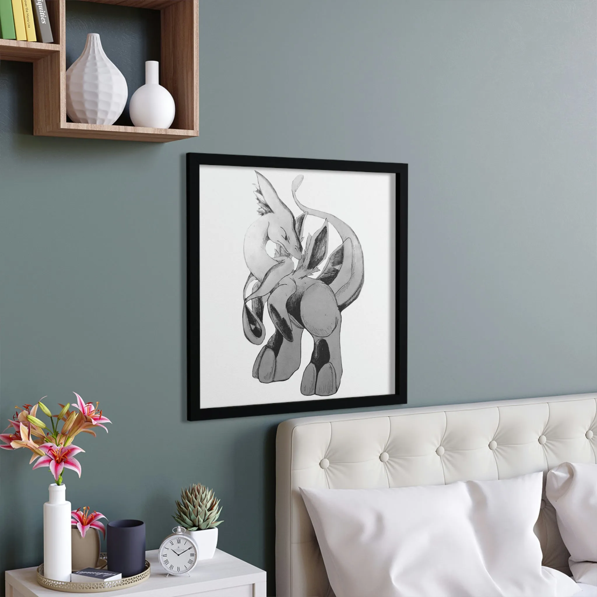 Shimeru Framed Poster