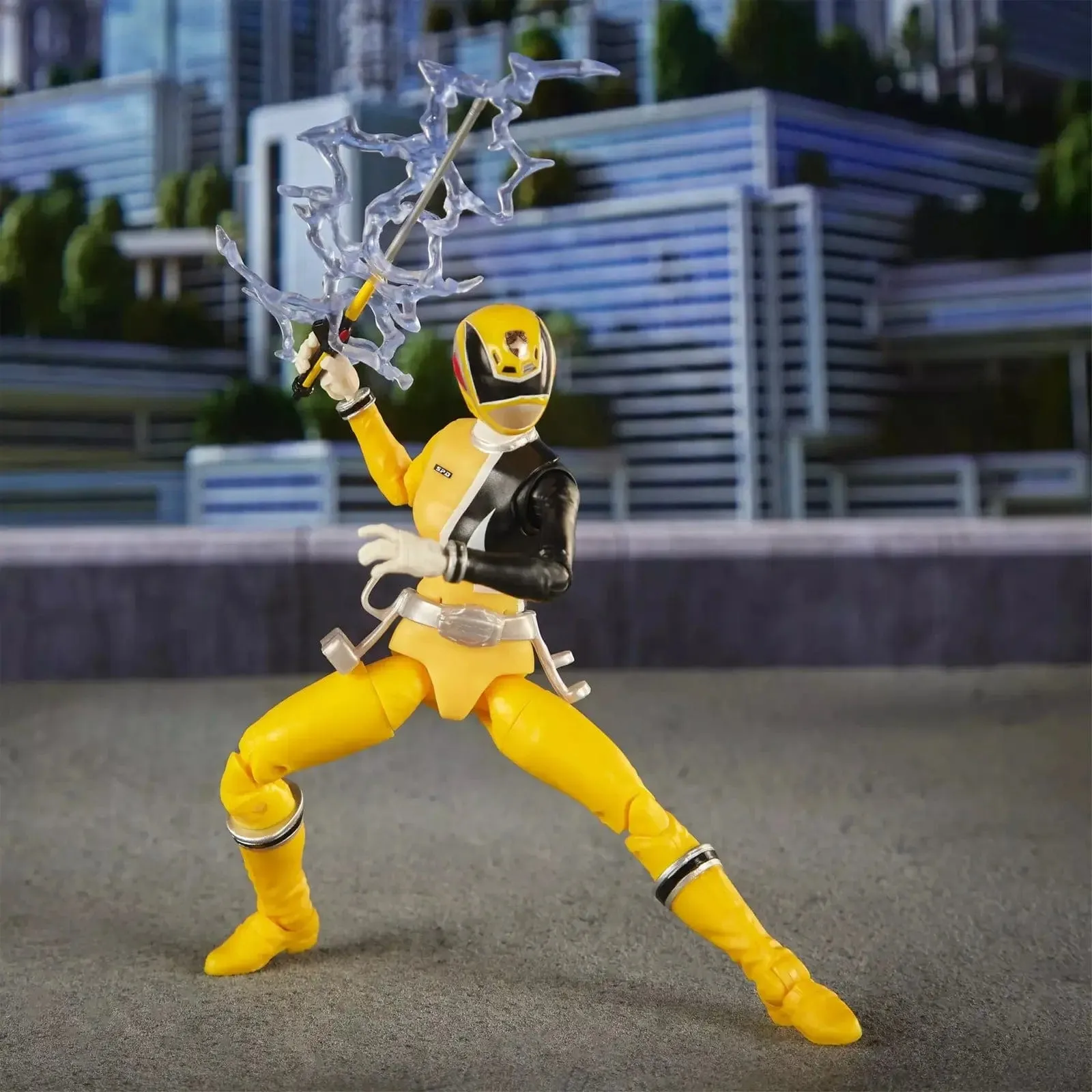 S.P.D. Yellow Ranger Action Figure Power Rangers Lightning Collection 15cm
