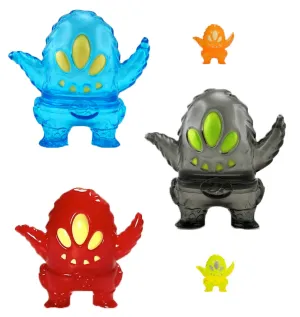 Super7 Ghost Land Sofubi Six Gun Soft Vinyl Brian Flynn Figures (Red, Orange, Black/Grey, Blue, Orange)