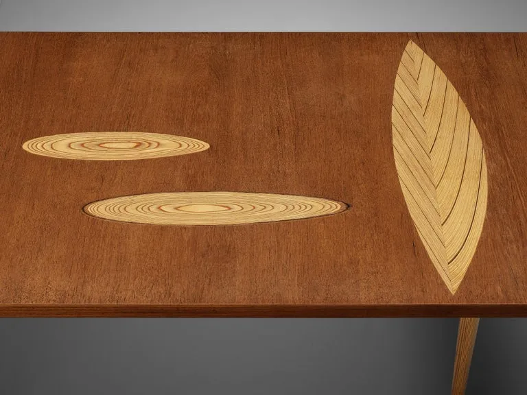 Tapio Wirkkala for Asko Coffee Table in Teak and Birch