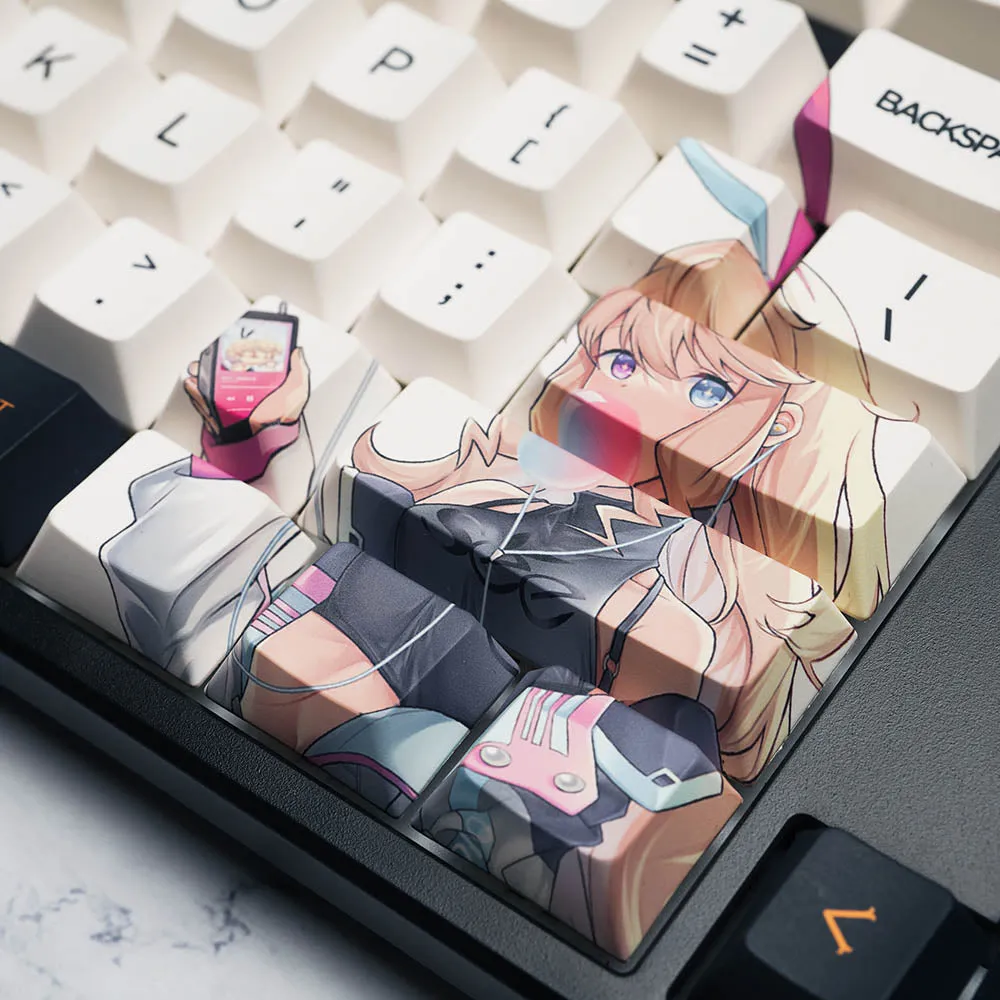 Z Review Rinko Touch Cherry Profile Keycaps Set